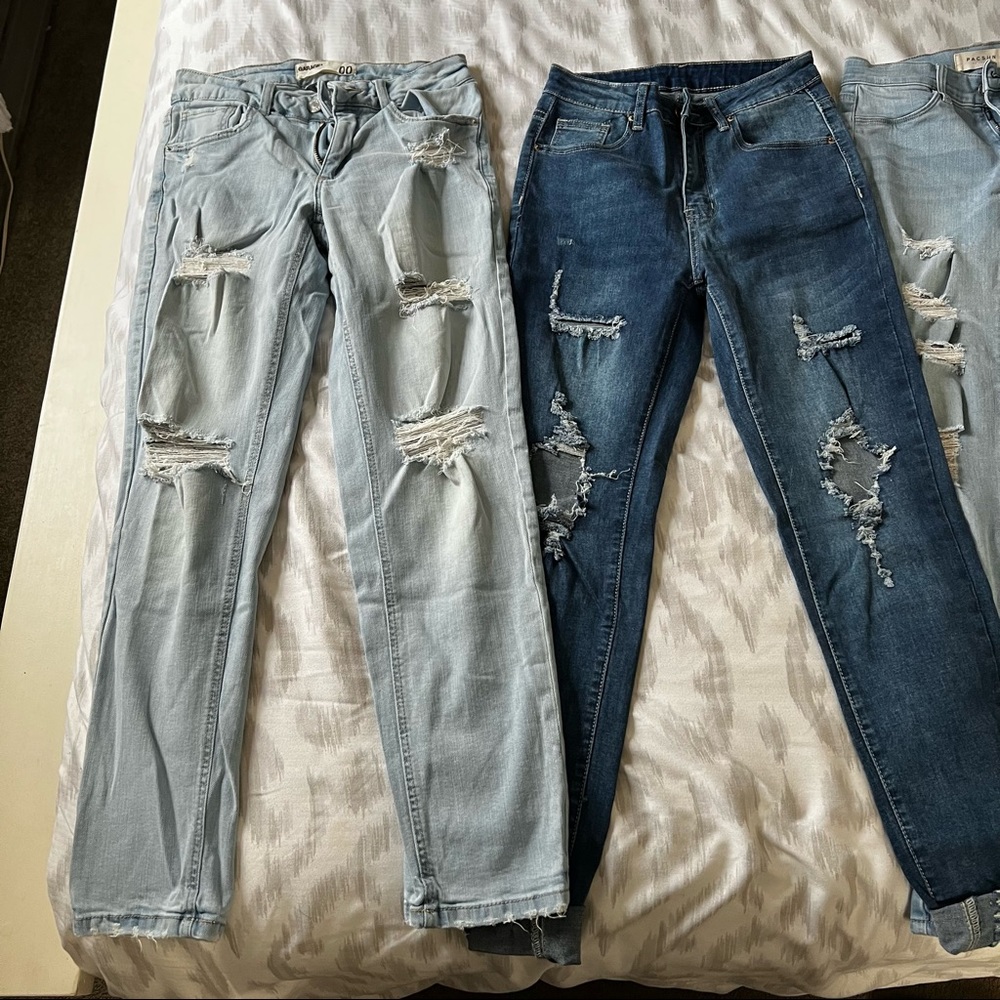Garage, Pacsun, and Universal Thread Jeans